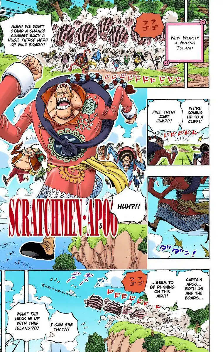 One Piece - Digital Colored Comics Chapter 595 6